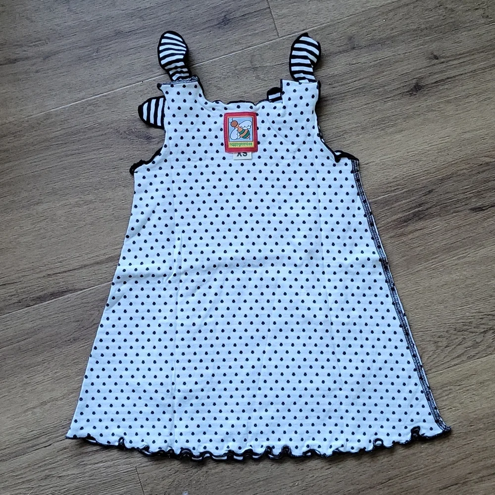 Happy green bee dress size 2t - Picture 2 of 5